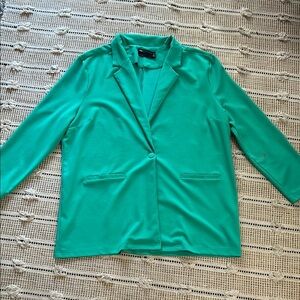 ASOS Curve Teal Women's Blazer